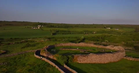 Irish Flatlands Stock Footage 307795666