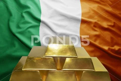 Irish gold reserves Stock Photos