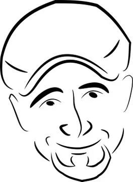 Irish guy Illustrazione stock