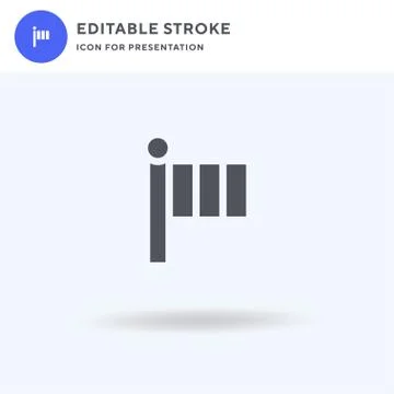 Irish icon vector, filled flat sign, solid pictogram isolated on white, logo Stockillustratie