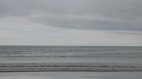 Irish Ocean Waves Stockbeeldmateriaal 8570902