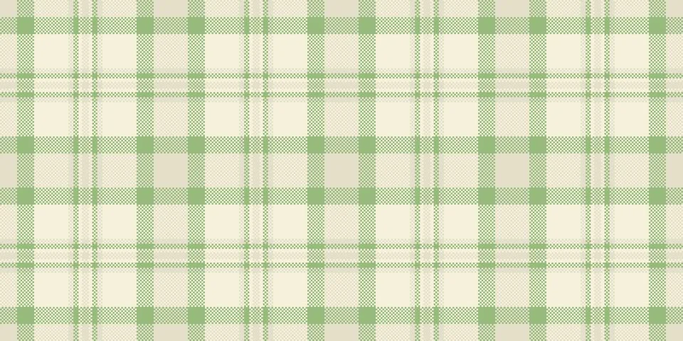 Irish pattern plaid texture, indoor check seamless textile. Naked backgroun.. Stockillustratie
