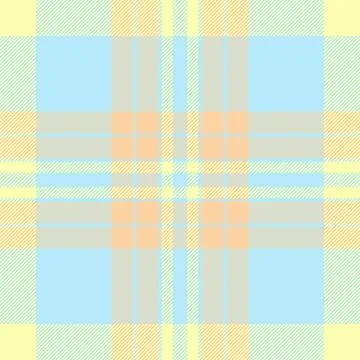 Irish pattern textile vector, trend check fabric seamless. Color texture pl.. Stockillustratie