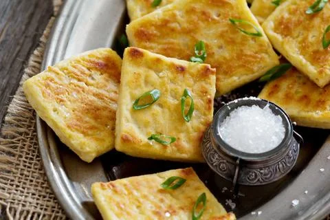 Irish potato bread Stock Photos