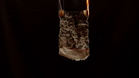 Irish Proclamation Burning Stock Footage 292007213