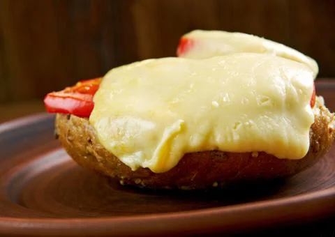 Irish rarebit Stock Photos