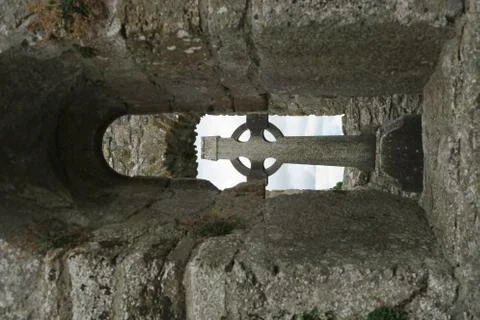 Irish ruin Foto stock