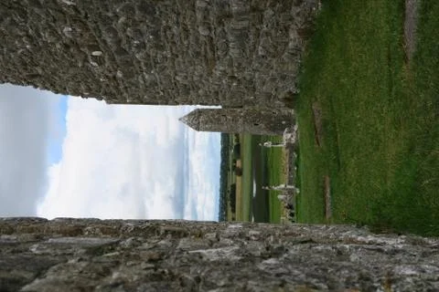 Irish ruin Foto stock