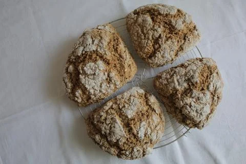 Irish soda bread Stock Photos