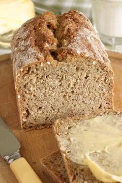 Irish Wheaten Bread Stock Photos