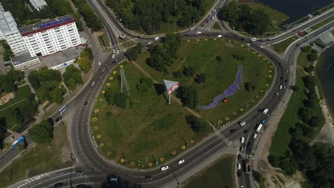 Irkutsk. Auto. Car Vídeos de archivo 101221370
