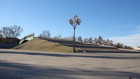 Irkutsk city 5 Stock Footage 89686973