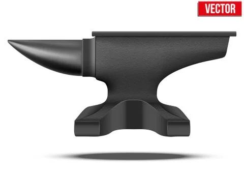 Iron Anvil. Vector Illustration. Stock Illustration