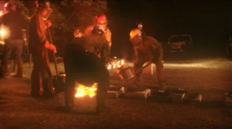 Iron art casting 7 released HD Stock Footage 274740