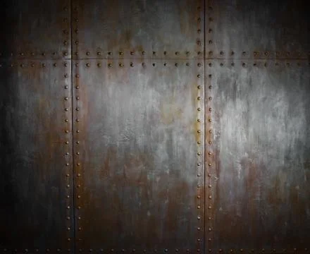 Iron background Foto stock