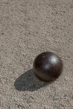Iron ball Foto stock