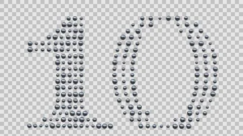 Iron Balls Countdown Stock Footage 63497383