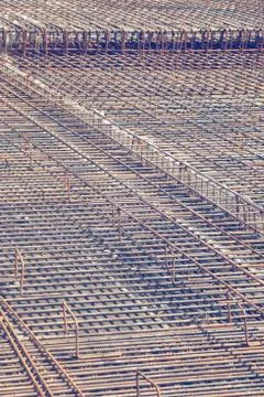 Iron bars background Stock Photos