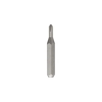 Iron bit for screwdriver and drill on Isolated on a white background Stock Photos