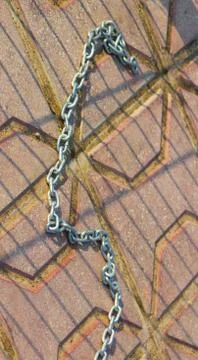Iron chain Foto stock