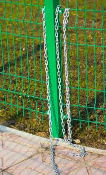 Iron chain Foto stock
