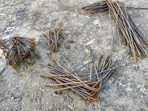Iron for construction - industry Stock Photos