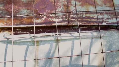Iron covering, set aside Stock Footage 77352309