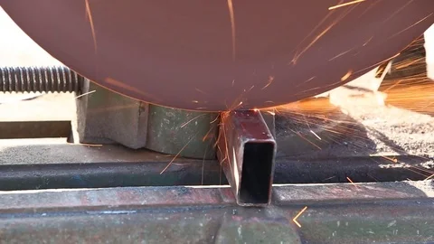Iron Cutting Stock Footage 76193738