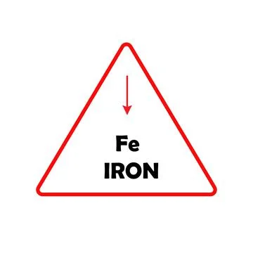 Iron deficiency Stock Illustration