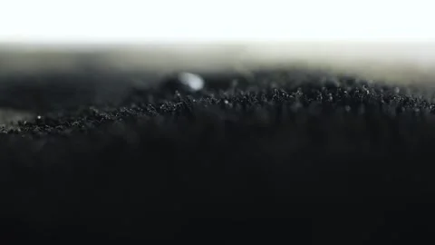 Iron Dust Abstract Structures With Magnetism Stock Footage 318280983