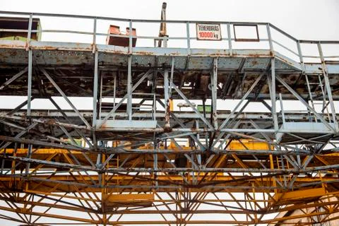 Iron elevation platforms Stock Photos