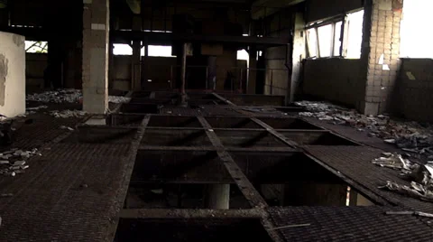 Iron floor Video stock 39844749