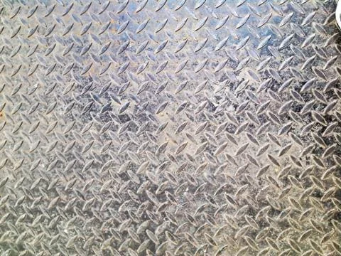 Iron floor with unique texture Foto stock