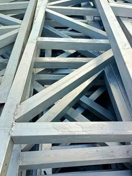 Iron frame collection Stock Photos
