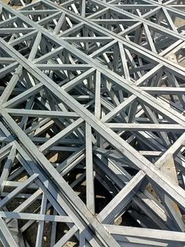 Iron frame collection. Stock Photos