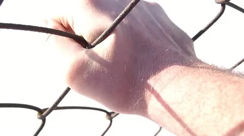 Iron grating Vídeo Stock 22221172