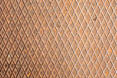 Iron grill texture Foto stock