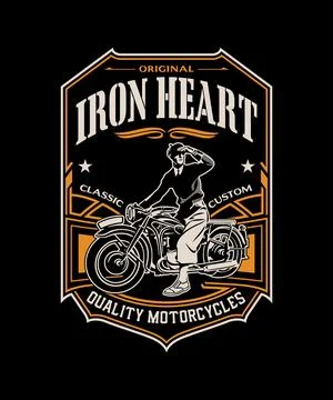 Iron Heart Stock Illustration