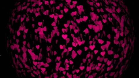 Iron heart make the earth Video stock 10863221