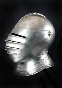 Iron helmet Stock Photos