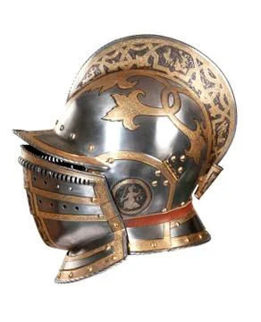 Iron helmet Stock Photos