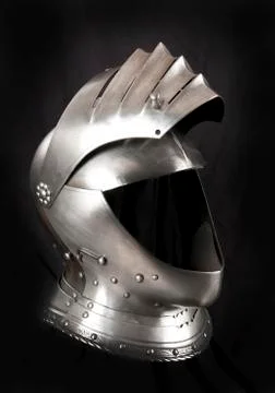 Iron helmet Stock Photos