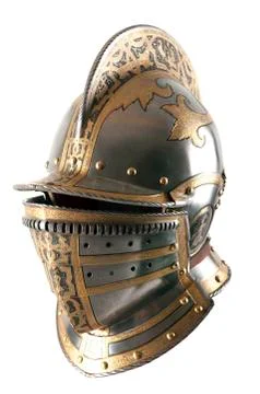 Iron helmet Stock Photos