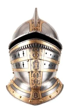 Iron helmet Stock Photos