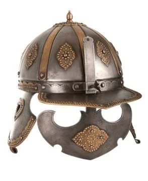 Iron helmet Stock Photos