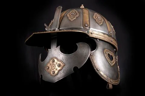 Iron helmet Stock Photos