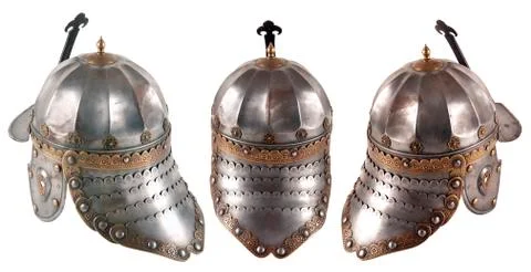 Iron helmet Stock Photos