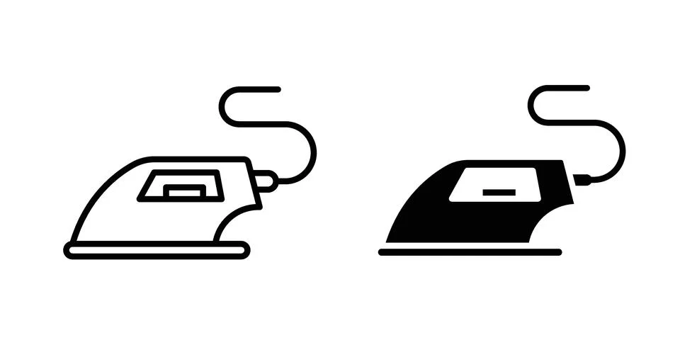 Iron icon design. Simple Vector illustrations.. Stock Illustration