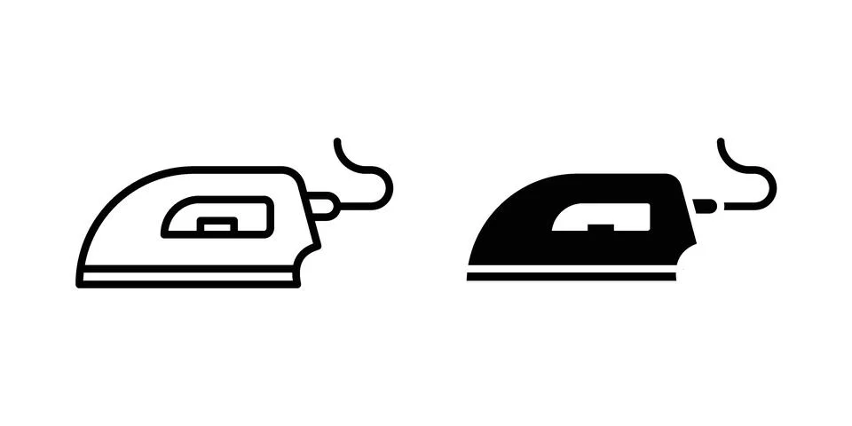 Iron icon vector design. EPS10 Stock Illustration