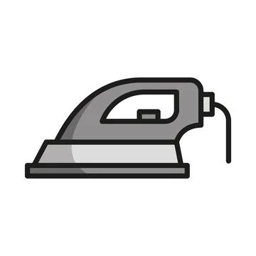 Iron icon vector design templates simple and modern Stock Illustration